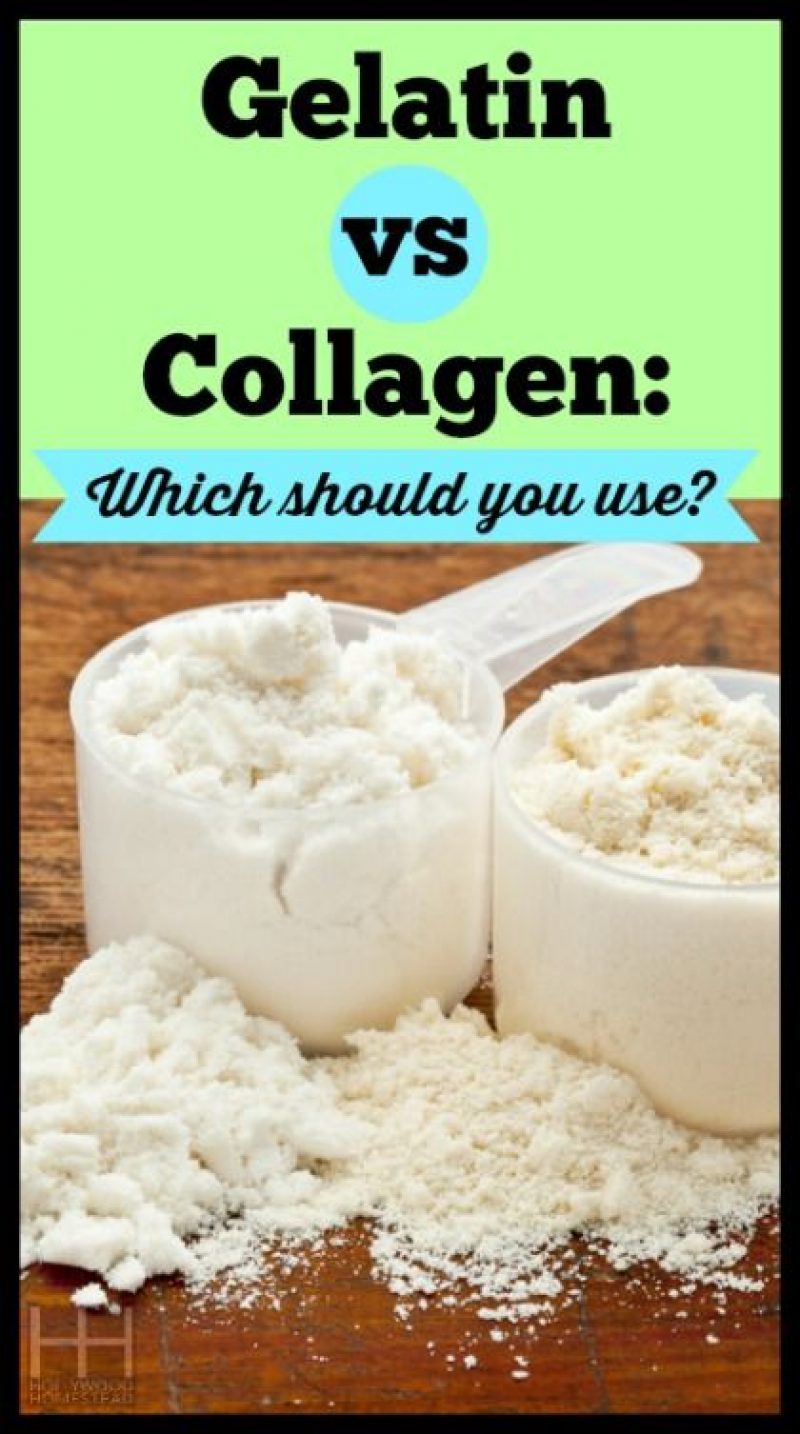 gelatin vs collagen