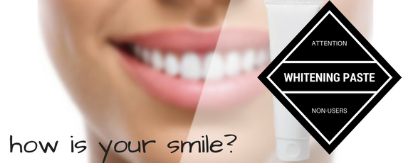 teeth whitening pastes